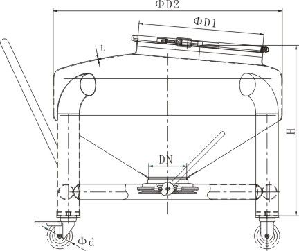 LDP Series Bin Hopper